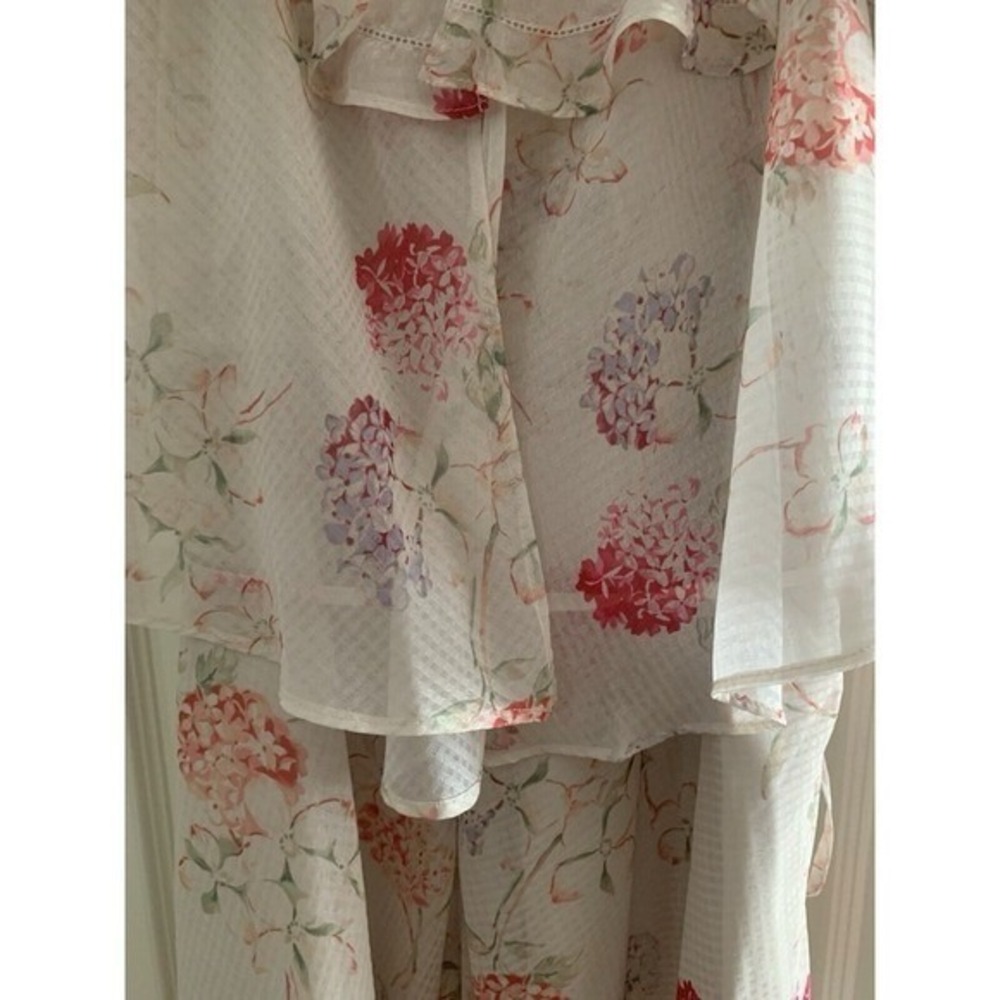 A New Day Woman's Dress Sz Xl PinkFloral Cottage Core Barbie Core Coasal - Picture 8 of 12